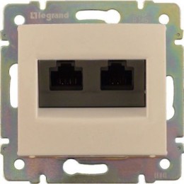 774239 Valena Розетка комп(RJ45) 2-ая 5кат.крепление винт(без лапок) Legrand