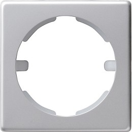 0660203 Накладка для светового сигнала для плоской накладки Алюминий Gira E22