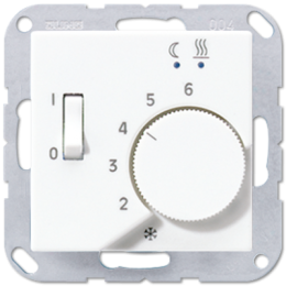 FTRA231WW А 500 Белый Регулятор теплого пола, 10(4)А Jung A серия