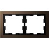 MTN4020-6552 Рамка D-Life Мокко 2-постовая Merten