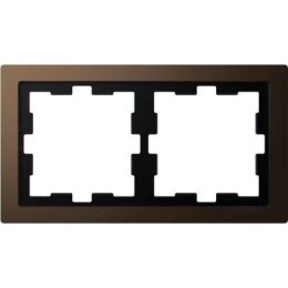 MTN4020-6552 Рамка D-Life Мокко 2-постовая Merten