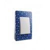 8200610-221 Рамка декоративная, 1 пост, Simon 82 Detail Original, индиго в белые звёзды-белый