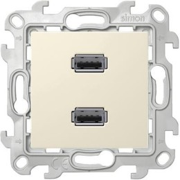 2411090-031 Коннектор 2хUSB, сл кость Simon 24