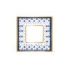 FD01341AZOB Рамка Vintage Porcelain Голубой / Золото 1-постовая Fede