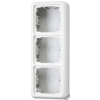 CD583AW CD 500/CD plus Бежевый Коробка для накладного монтажа 3-я с рамкой Jung