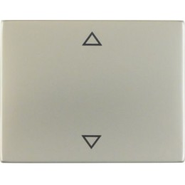 14057104 Перекидной выключатель с оттиском Стрелки цвет: нержавеющая сталь K.5 Berker