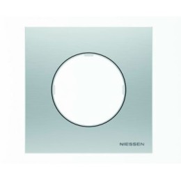 8671 OX Рамка Skymoon Нержавеющая сталь 1-постовая ABB