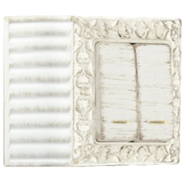 FD01521BD Рамка для накладного монтажа San Sebastian Белый 1-постовая Fede