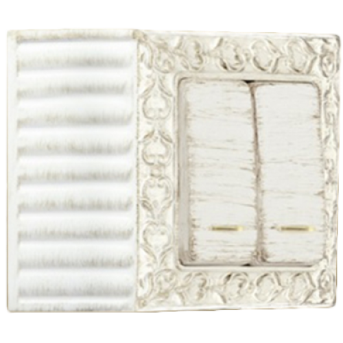 FD01521BD Рамка для накладного монтажа San Sebastian Белый 1-постовая Fede