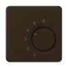 CDTR236PLBR CD 500/CD plus Коричневый Накладка термостата комнатного(мех TR236U,TR246U)  Jung