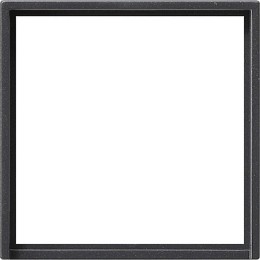 028228 Промежуточная рамка для приборов с накладкой 50*50 мм Антрацит Gira