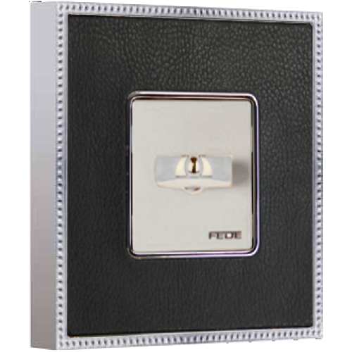 FD01441MCB Рамка Belle Epoque Tapestry Хром 1-постовая Fede