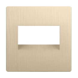 WL10-RJ45+RJ45-CP Накладка для двойной розетки Еthernet RJ-45 (шампань рифленый) Antik Werkel a041306