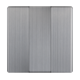 WL02-SW-3G-CP Набор клавиш для выключателя трехклавишного (глянцевый никель) Antik Werkel a037021