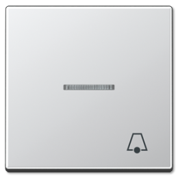 A590KO5KAL 1-ая клавиша с окошком, кр.ал., симв. "ключ" Jung A серия