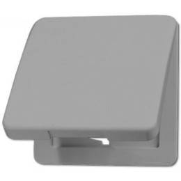 CD1520BFKLGR Розетка с заземлением с откидной крышкой Jung 16А/250В CD 500 Серая