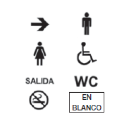 N2281.1 Набор символов для светосигнализатора N2280... и N2281..., ABB