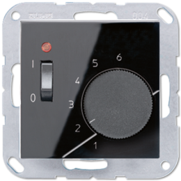 TRA231SW А 500 Черный Термостат комнатный, 10(4)А Jung A серия