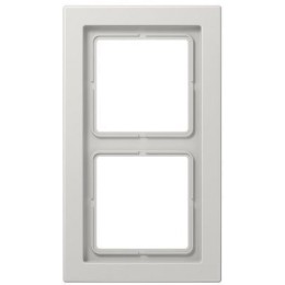 LSD982LG Рамка LS Design Светло-серый 2-постовая Jung