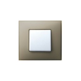 27771-65 Рамка декоративная, 1 пост, (+суппорт), Simon 27 Neos, Матовый, серый