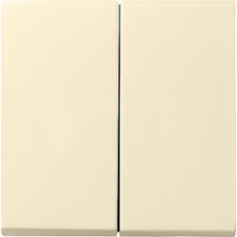 029501 Клавиша двойная Кремовый Gira