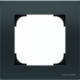 8571 NS Рамка Sky Черный бархат 1-постовая ABB