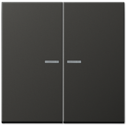 AL2995KO5AN LS 990 Антрацит Клавиша 2-я с/п Jung LS серия