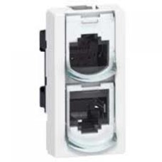 076537 Mosaic Роз.с развл RJ45 FTP тел/Eth 1м Legrand 076537 Mosaic Роз.с развл RJ45 FTP тел/Eth 1м Legrand