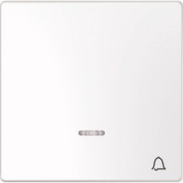 MTN3325-6035 D-life клавиша с линзой для led модуля, сим. звонок, бел. лотос Merten