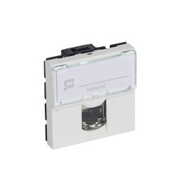 076564 Mosaic RJ45 UTP кат6 2мод белая Legrand