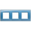 LNA4802M3AD Рамка LivingLight Квадрат Голубой 2+2+2 модуля Bticino