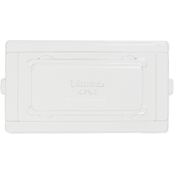 LN4784 LivingLight Крышка защитная на суппорт, размер 4 модуля Bticino