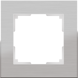 W0011706 Рамка на 1 пост (алюминий) Aluminium Werkel a050948 a050948