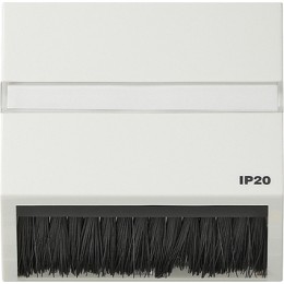 068266 Накладка для приборов с квадратной центральной панелью и наклонным выходом Белый Gira TX44