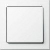 10116099 Рамка Q.3 Полярная белизна с эффектом бархата 1-постовая Berker