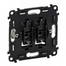 752028 Valena INMATIC. Переключатель двухклавишный 10А 250В. Безвинтовые зажимы Legrand 752028 Valena INMATIC. Переключатель двухклавишный 10А 250В. Безвинтовые зажимы Legrand