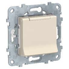 NU503744TA Розетка с заземл., со шторками, с крышкой, 16 А, 250 В, IP40, Бежевый Schneider Electric NU503744TA Розетка с заземл., со шторками, с крышкой, 16 А, 250 В, IP40, Бежевый Schneider Electric