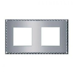 FD01212CB Рамка Toledo Bright chrome 2-постовая Fede