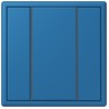 LC501TSA32030 Les Couleurs® Le Corbusier KNX кнопочный модуль F 50 с одной парой кнопок bleu ceruleen 31 Jung