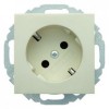 47278982 Штепсельная розетка SCHUKO 45° цвет: белый, с блеском S.1 Berker