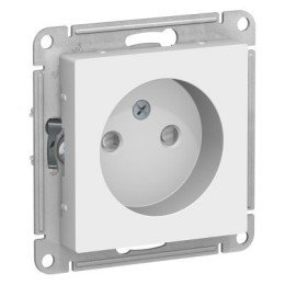 ATN000149 Atlasdesign Розетка без заземления со шторками, 16А, механизм, Белый Schneider Electric