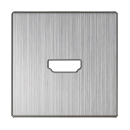 WL02-HDMI-CP Накладка для розетки HDMI (глянцевый никель) Antik Werkel a040418