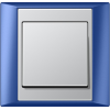 AP581BLAL Рамка A Plus Синий / Алюминий 1-постовая Jung