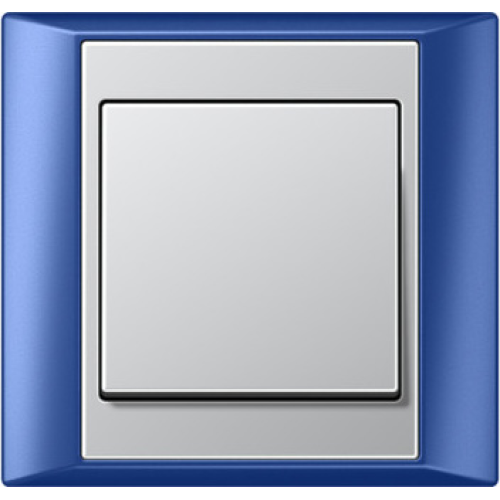 AP581BLAL Рамка A Plus Синий / Алюминий 1-постовая Jung