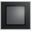 10116616 Рамка B.7 Черное стекло 1-постовая Berker