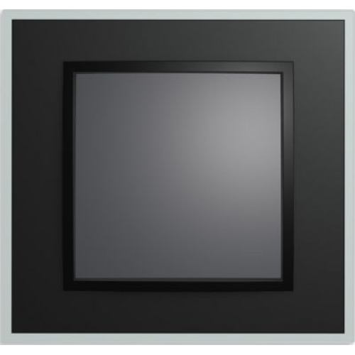 10116616 Рамка B.7 Черное стекло 1-постовая Berker
