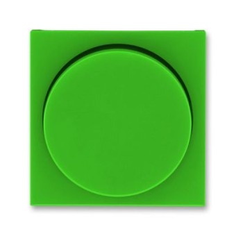Накладка ABB Levit для светорегулятора поворотного зелёный / дымчатый чёрный 3294H-A00123 67 2CHH940123A4067