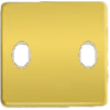 FD04321OR-A Монтаж. плата для выключателя тумблерного типа с 2 коннекторами, цвет real gold +беж. FEDE