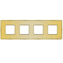 FD01404OB Основа рамок Belle Epoque Metal bright gold 4-постовая гор/верт. Fede