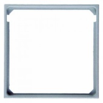 11091404 Промежуточная рамка для центральной платы цвет: алюминий, матовый B.1/B.7 Glas Berker